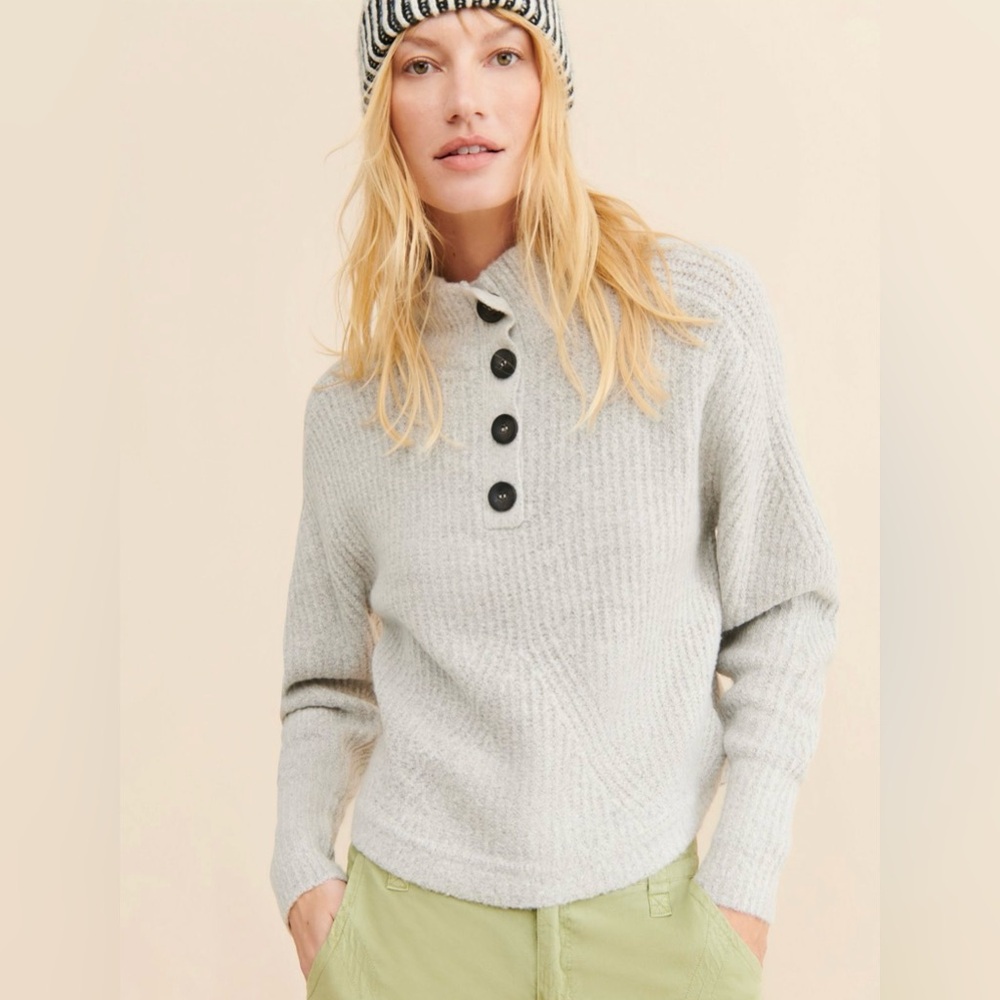 RD Style Elliott button sweater